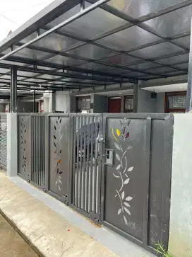 Pagar chuting laser