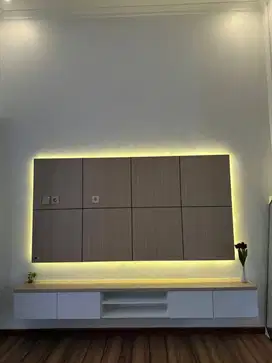 Backdrop Tv Ruang Keluarga Bikin Nyaman
