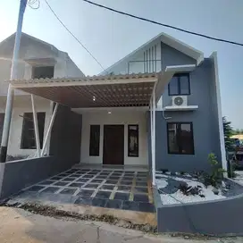 Rumah mezannin di cibinong harga 600 jutaan dekat jalan raya bogor