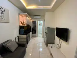 2kamar full furnish, lantai rendah