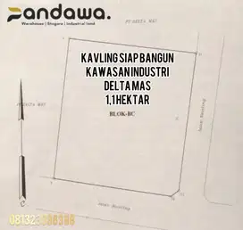 Kavling Industri 1,1 Ha Kawasan Delta Mas listrik PLN