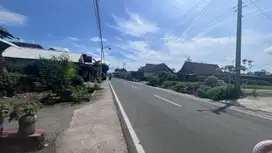 Pinggir Aspal Tanah di Tirtomartani Dekat Jalan Jogja-Solo