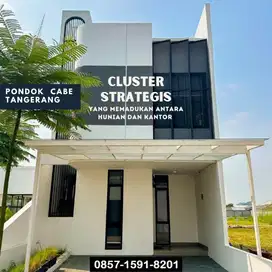 Rumah Modern 3 lantai Strategis di Pondok Cabe Tangerang