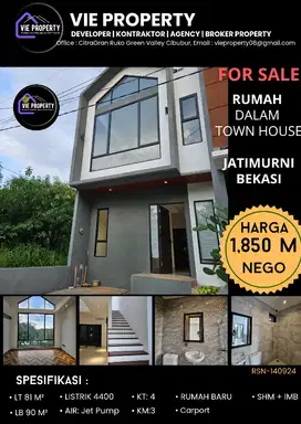 DIJUAL MURAH! RUMAH RAPI SI BUKIT GOLF