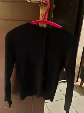Cardigan Rajut Crop Pastelly