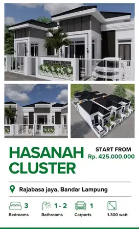 DI JUAL RUMAH KOMERSIL DENGAN HARGA EKONOMIS DI RAJABASA