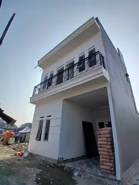 Dijual rumah baru bagus 3 lt modern minimalis  dkt sekali Raya Condet