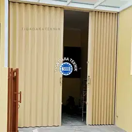 Service Dan Pasang Baru Folding Gate Rolling Door Untuk Toko