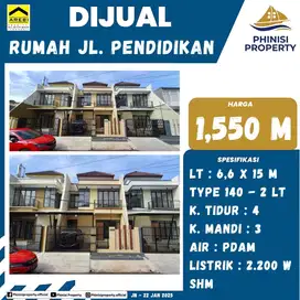 DIJUAL Rumah Jalan Pendidikan dekat Pettarani