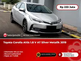 [ WARRANTY ] Toyota Corolla Altis 1.8 V AT Silver Metalik 2019/2020