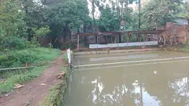 Dijual Tanah sudah ada Kolam Mancing Ikan di Arcamanik Pasir Impun