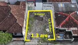 Jual tanah 1,3 are di Kertapetasilan Sanur Denpasar