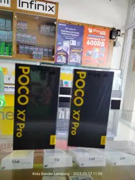 Poco X7 Pro RAM 12/512GB, Brg Segel Ori, Garansi Resmi 1TH, Siap Antar