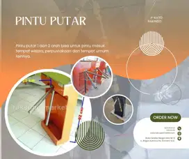 PINTU PUTAR 1 dan 2 ARAH