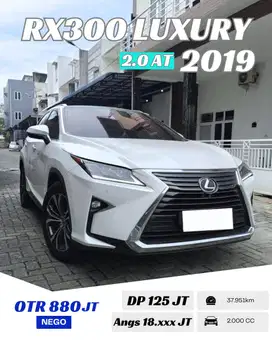 [ODO 37RB‼️] LEXUS RX300 LUXURY 2019