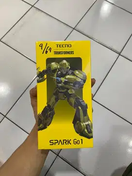 Tecno spark go1 resmi segel box