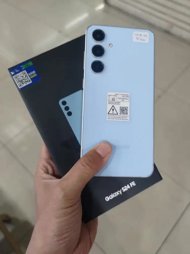 Samsung s24 fe 5g 128gb garansi 10 bulan