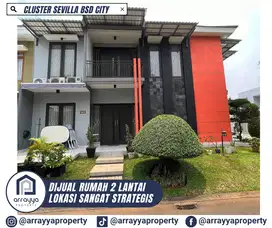 DIJUAL RUMAH FULL FURNISHED DI CLUSTER SEVILLA BSD -MRB42