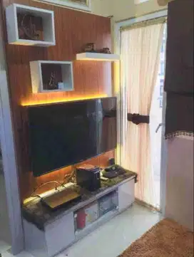 Apartemen 2BR Full Furnished dan Strategis di Green Pramuka Square