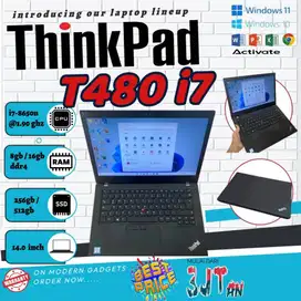 Laptop Lenovo Thinkpad T480 Core i5 Gen 8 Touch RAM 16/256GB M-AK