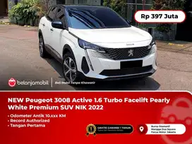[KM ANTIK] Peugeot 3008 Allure Active 1.6 Turbo White SUV 2022/2023