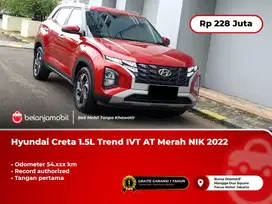 [ TANGAN PERTAMA ] Hyundai Creta 1.5L Trend IVT AT Merah 2022 2023