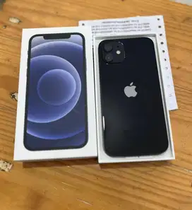 Iphone 12 128GB IBOX BLACK LIKE NEW GARANSI ON PANJANG