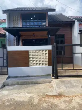 Rumah Baru Modern Industrial Di Villa Mutiara Bogor Dekat Stasiun
