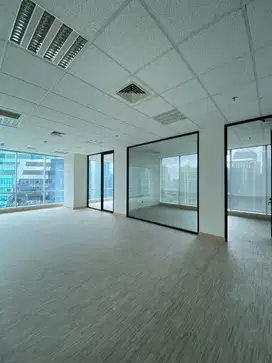 Sewan Kantor di Gedung Menara Sun Life Kondisi Fitted dan Bare
