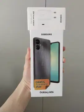 Samsung Galaxy A06 128GB - Garansi Resmi - Barang Baru Segel Box