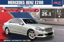 MERCEDES BENZ E200 2014 FACELIFT LOW KM.77RB & PAJAK PANJANG #F2ST