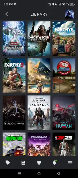 Akun Steam ( Game ada di foto)
