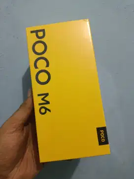 Baru..Poco M6 8+8/256Gb Hitam Tersegel 15 Bulan Garansi Resmi Xiaomi
