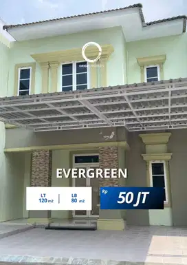 Disewa Rumah Minimalis Jalan Amal Komplek Evergreen Medan Sunggal