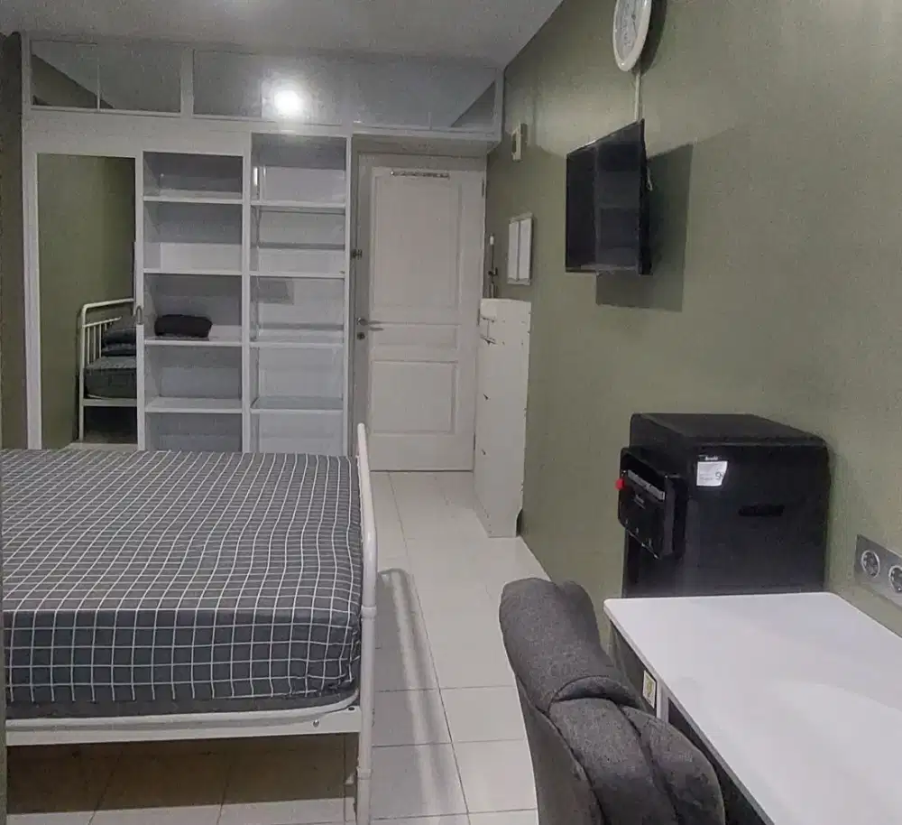 Apartemen Studio Full Furnish disewakan