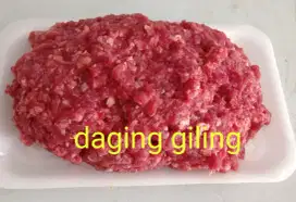 Beef, meat, and fish