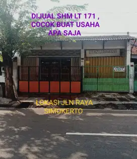 Dijual cepat rumah usaha simokerto