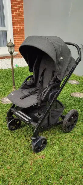 Stroller Joie - Chrome DLX Pushchair & Carrycot (1 Set)