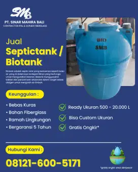 Jual Septic tank bebas kuras BIO Tank