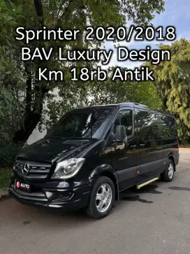 Mercedes-Benz Sprinter 315 CDI A2 Diesel M/T 2018 Hitam B7829SDB