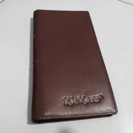 Dompet kulit lipat panjang pria wanita