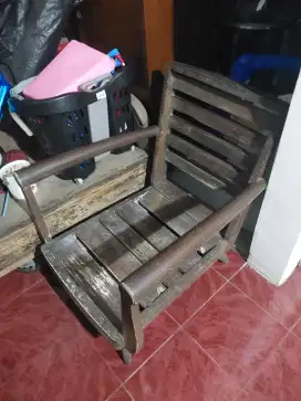 Rangka sofa deri kayu jati - ada 2 biji (jati tua)