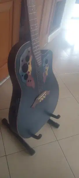 Gitar gilmore ovation fiber jadul antik