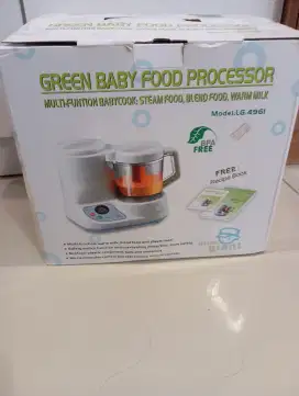 Green baby food processor