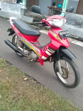 Shogun 125 komplit telat mesin bagus siap kerja