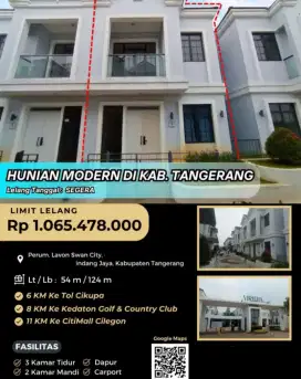 Dijual Rumah Siap Huni Lavon Swan City