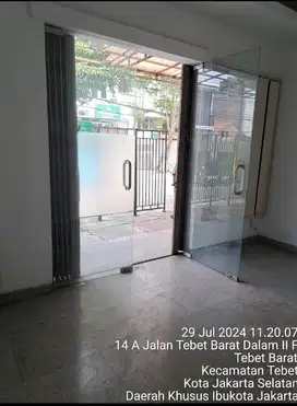 Jual tanah dan bangunan kantor di Tebet Barat Dalam Jakarta Selatan