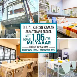 Dijual Kost Baru Strategis ROI Tinggi di Tomang