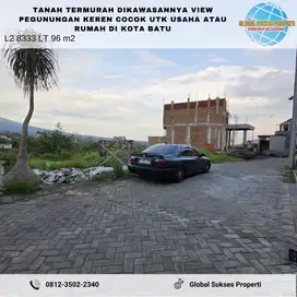 TANAH KAVLING SETRATEGIS HARGA ISTIMEWA DI TEMAS KOTA BATU.