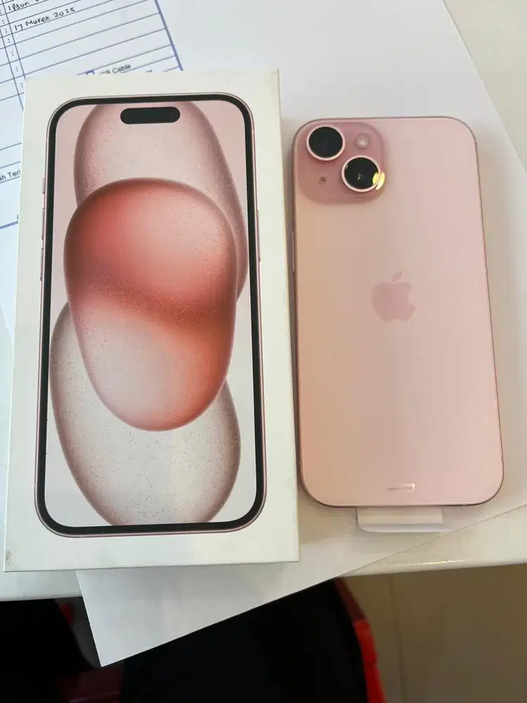 iPhone 15 pink new iBox
